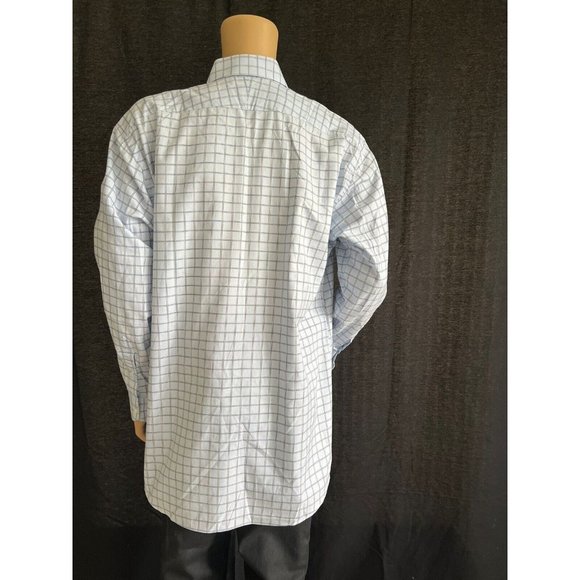 Nick Lopez Men's Shirt Light Dress Button Down Monogrammed DW 18 34/35 - Picture 3 of 7